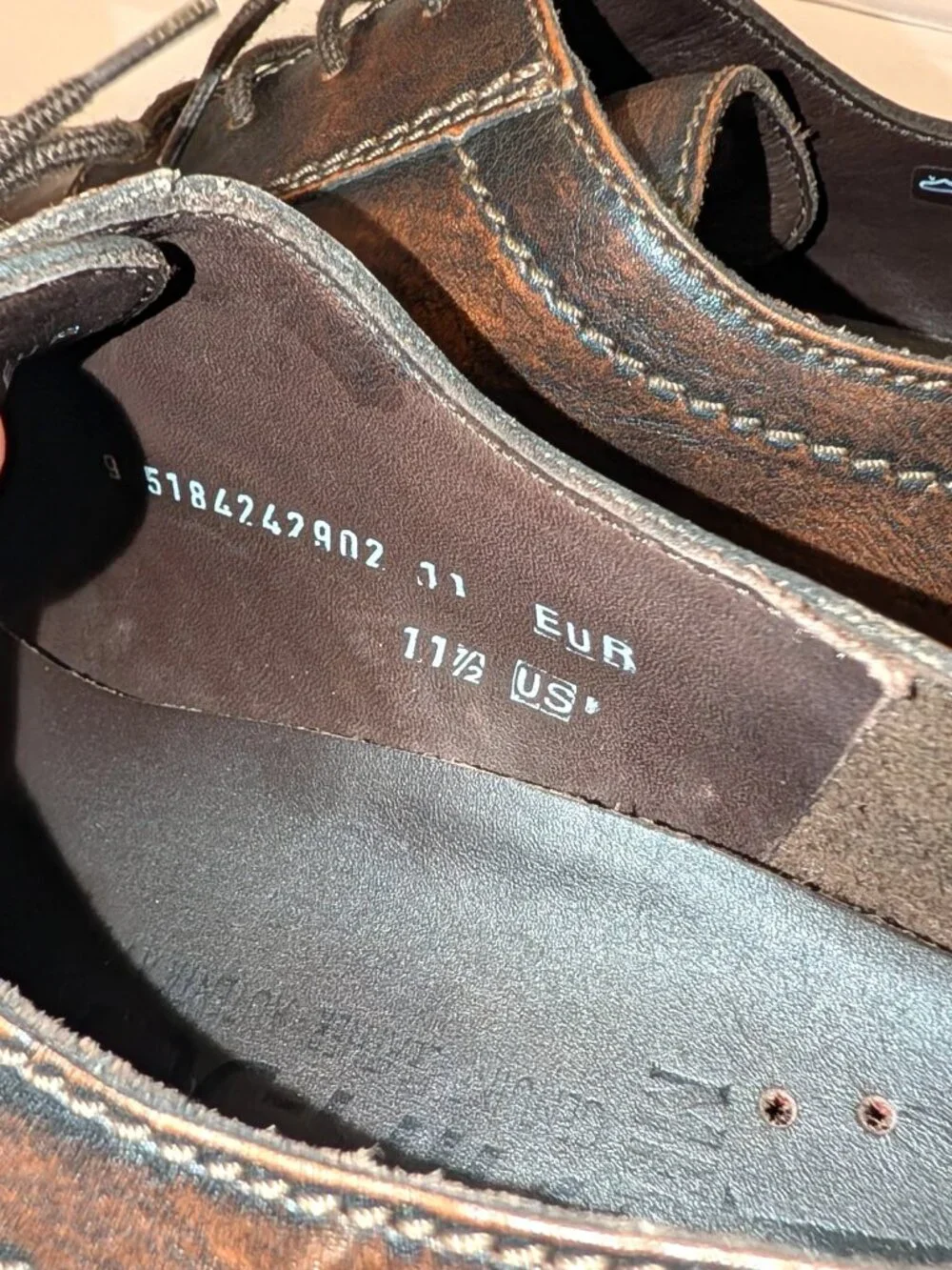 Mephisto waino leather